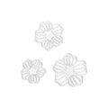 Thin Cut Dies Floral Impression 5X5cm 4X4cm 3X3cm 3pc