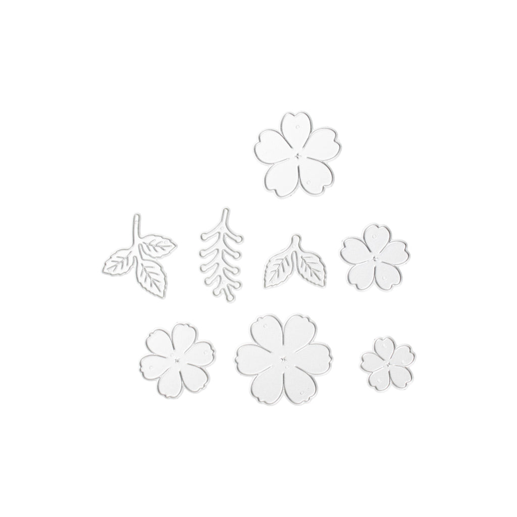 Thin Cut Dies Blossoms and Buds 8pc