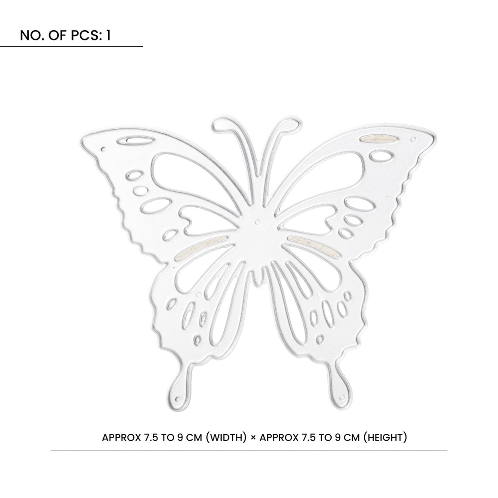 Thin Cut Dies Swallowtail Butterfly 6cm X 4.5cm 1pc