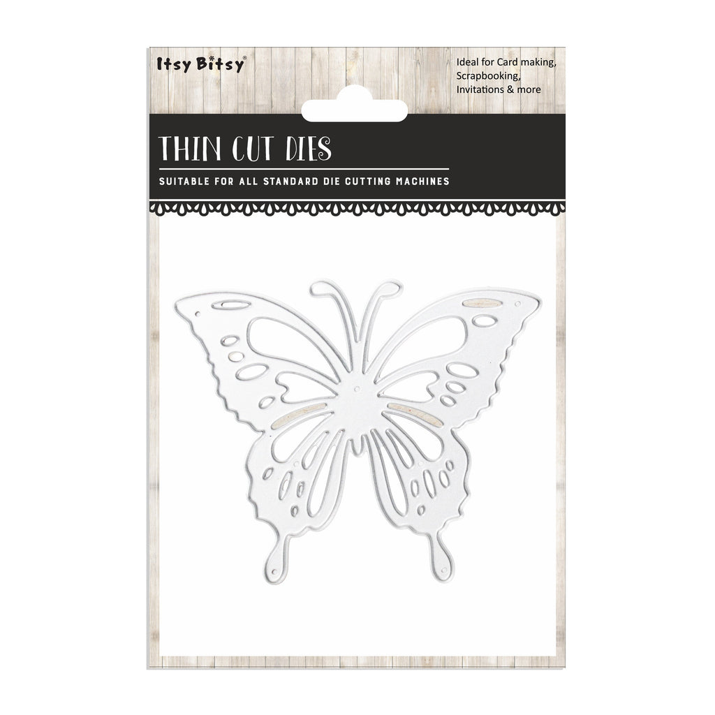 Thin Cut Dies Swallowtail Butterfly 6cm X 4.5cm 1pc
