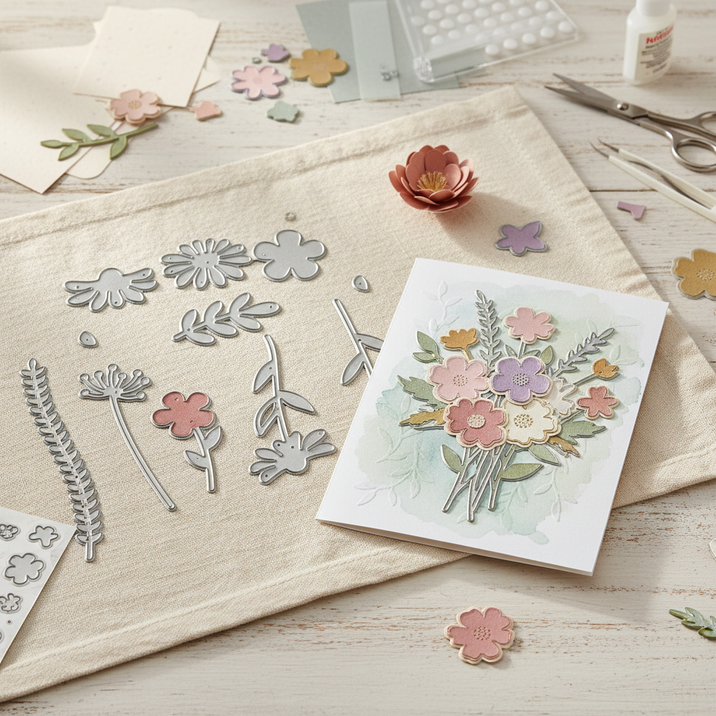 Thin Cut Dies Meadow daisy