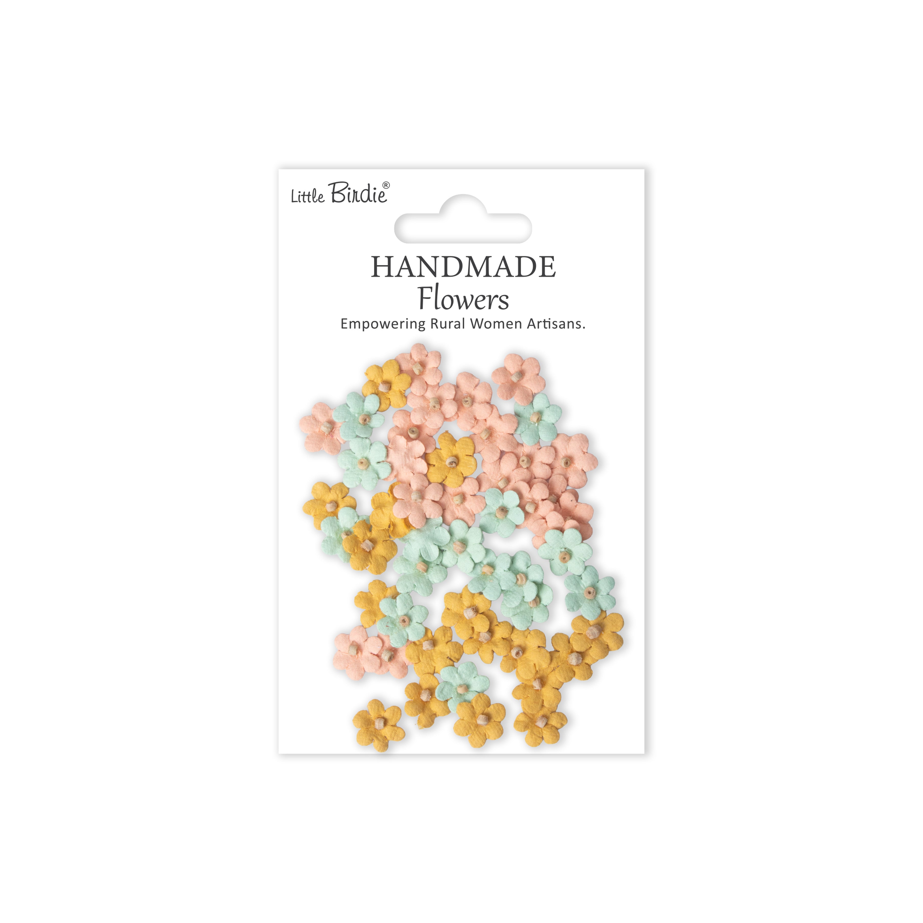 Handmade Flowers Esme Pastel Palette 50pc