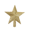 X-Mas Tree Topper Star Gold 1Pc Pb