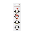 Christmas Felt Emb Penguin 4Pcs