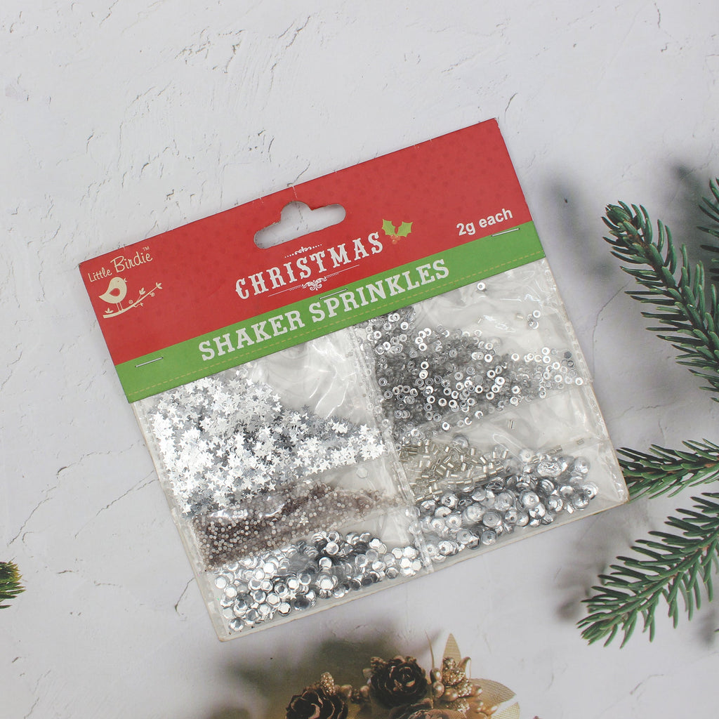 Shaker Sprinkles Silver 12Grms
