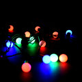 Multi Coloured Led String Light Bulbs - 28 Bulbs, 5Mtr