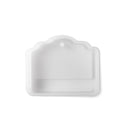 Silicone Mould For Hanging Ornament Scalloped Tag 1pc