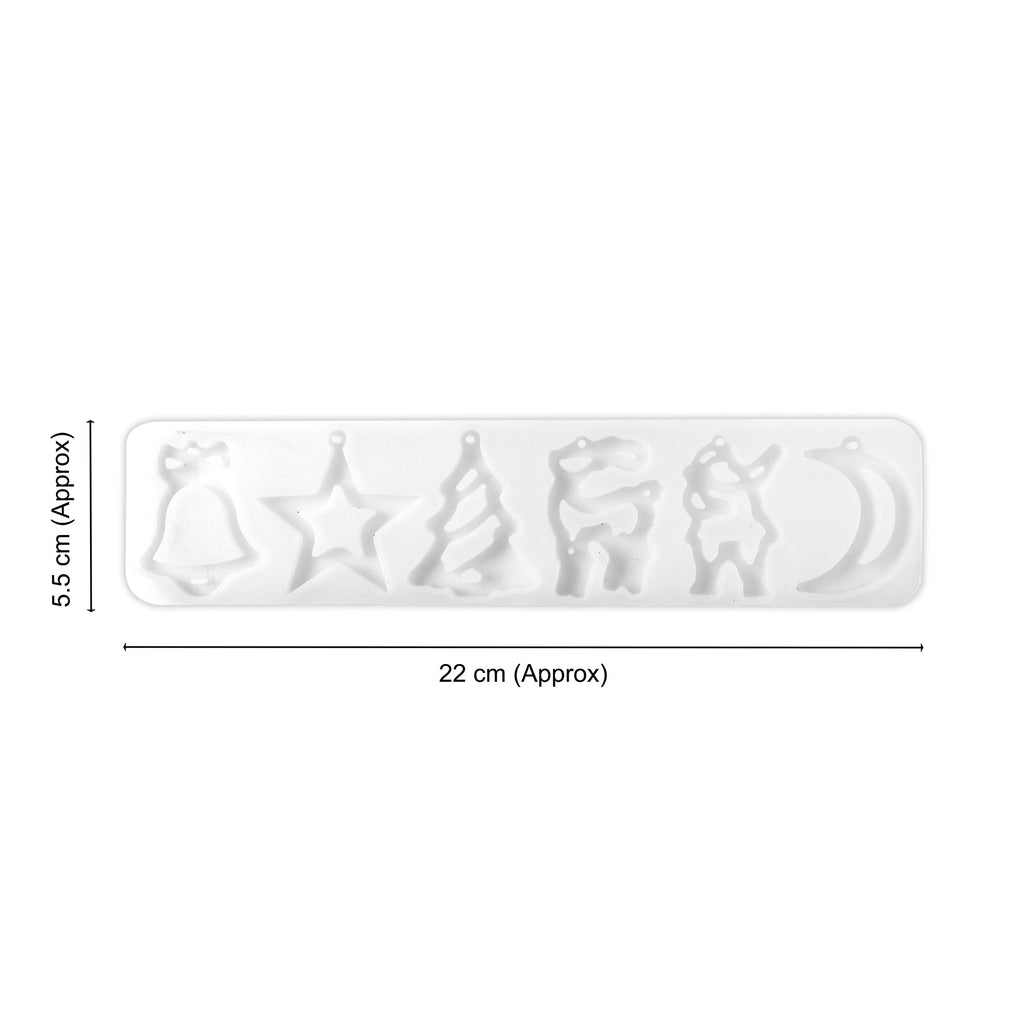 Silicone Mould For Christmas Connection 1pc