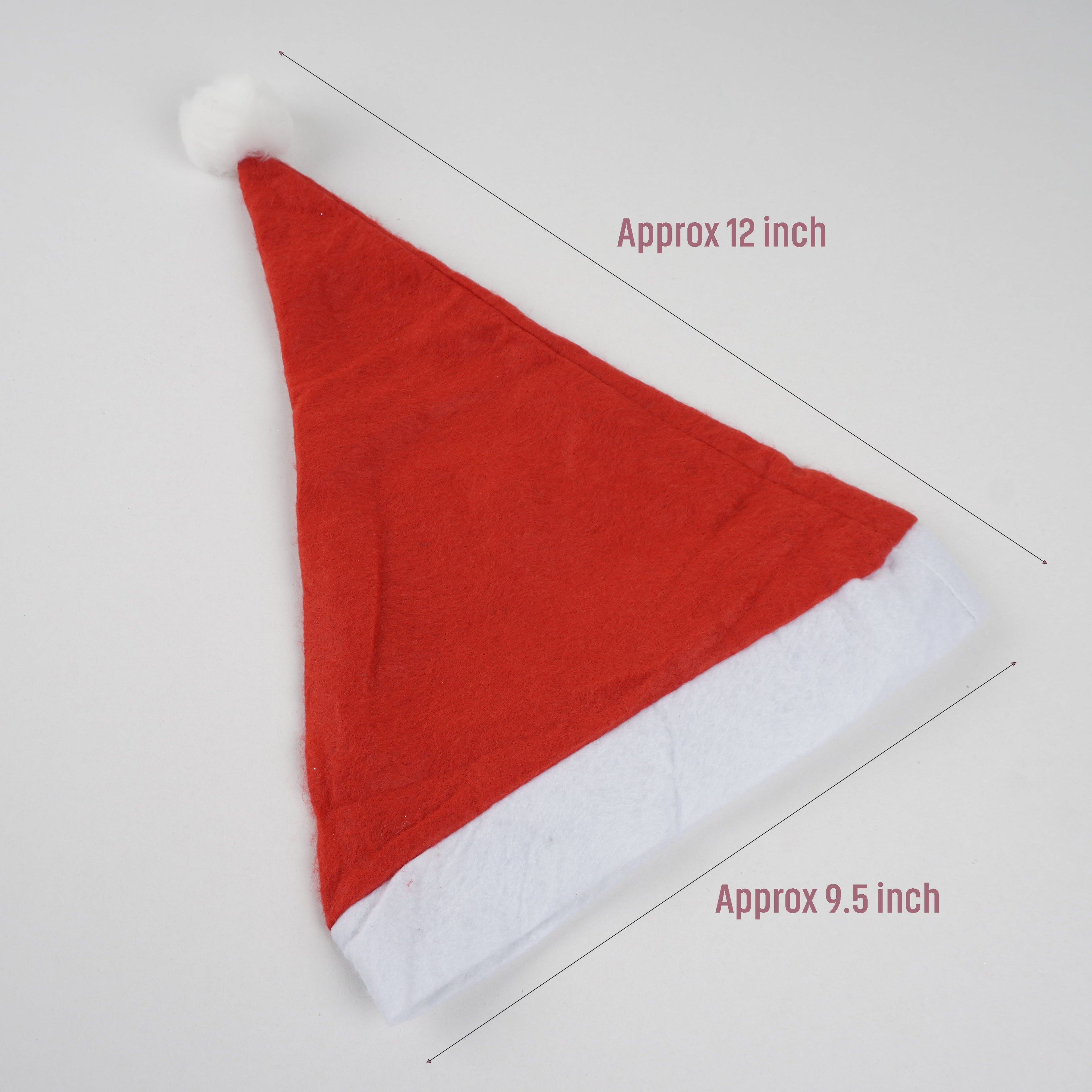 Itsy Bitsy X-Mas Plain Cap, 10x12in - Red