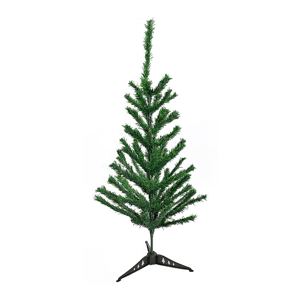 5 Feet - Christmas Tree With Plastic Stand  (Ornaments Combo)