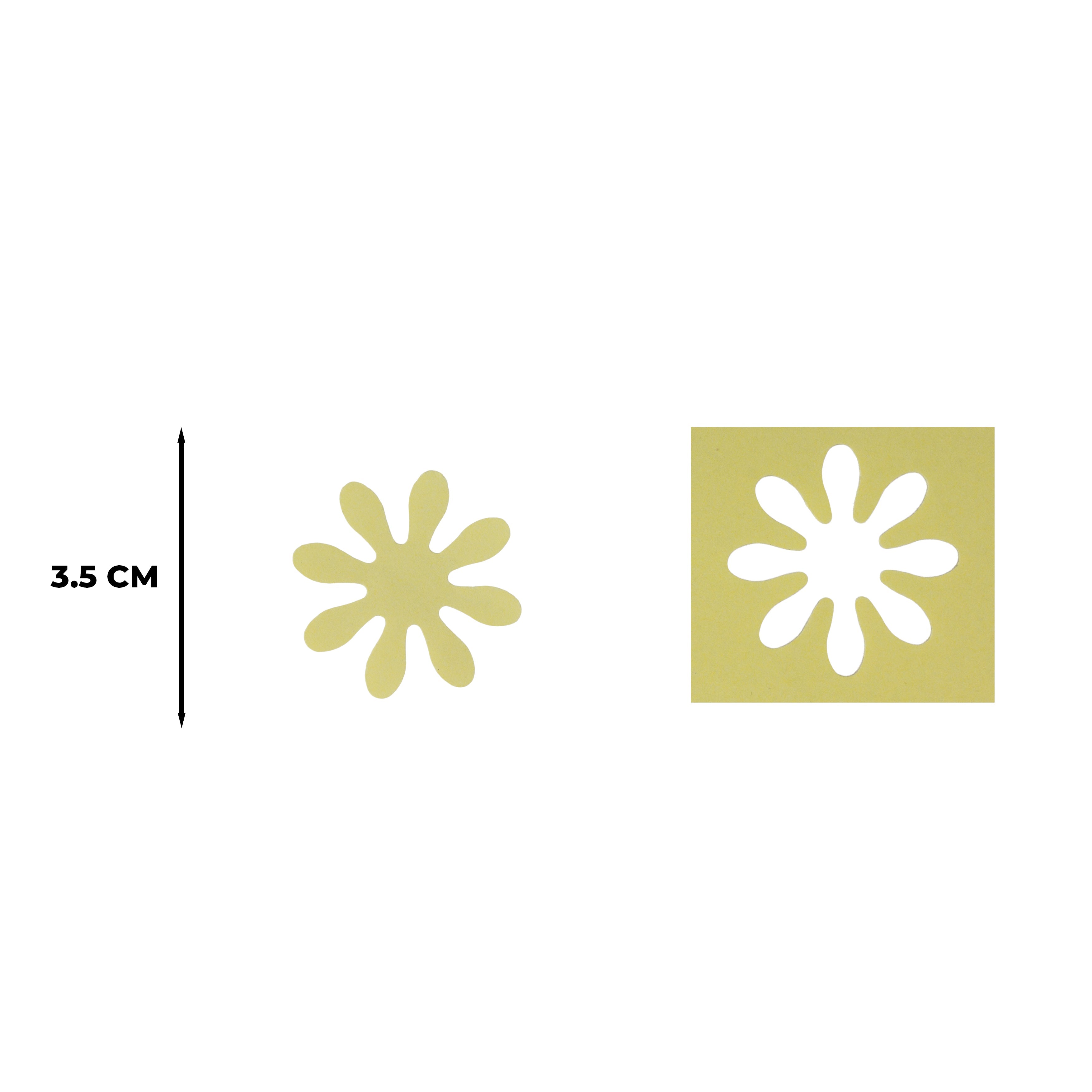 Craft Punch Cutting Size 1.5inch Flora 1pc