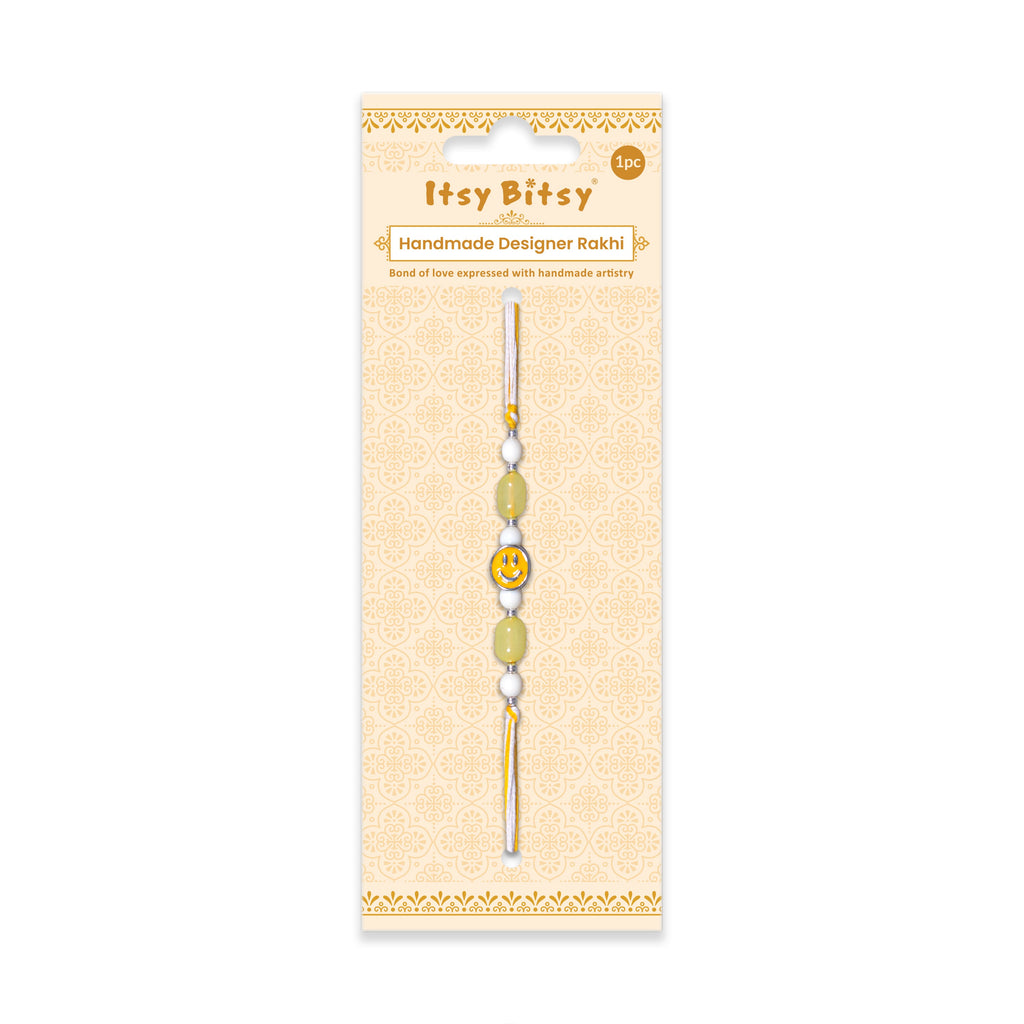 Handmade Rakhi - Smile Please 
1pc