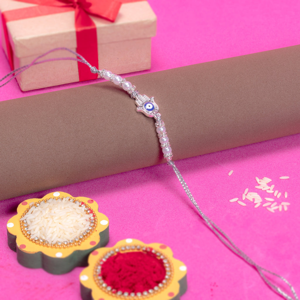 Handmade Rakhi - Hamsa Hand 1pc