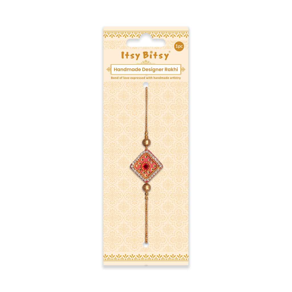 Handmade Rakhi - Ethnic Charm 1pc