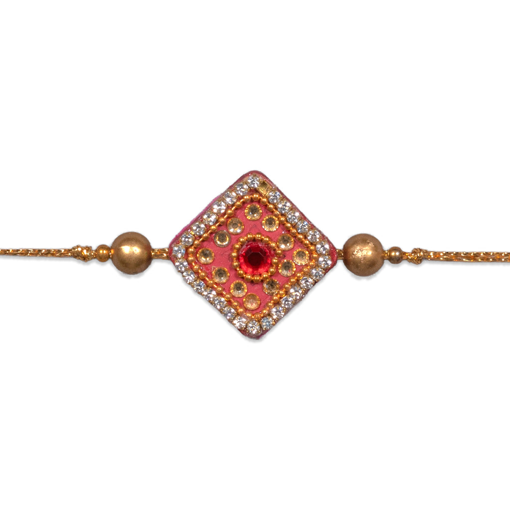 Handmade Rakhi - Ethnic Charm 1pc