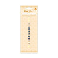 Handmade Rakhi - Aqua Rainbow 1pc