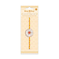 Handmade Rakhi - Pearl Daisy 1pc
