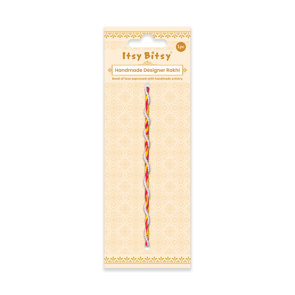 Handmade Rakhi - Pearly Bond 1pc