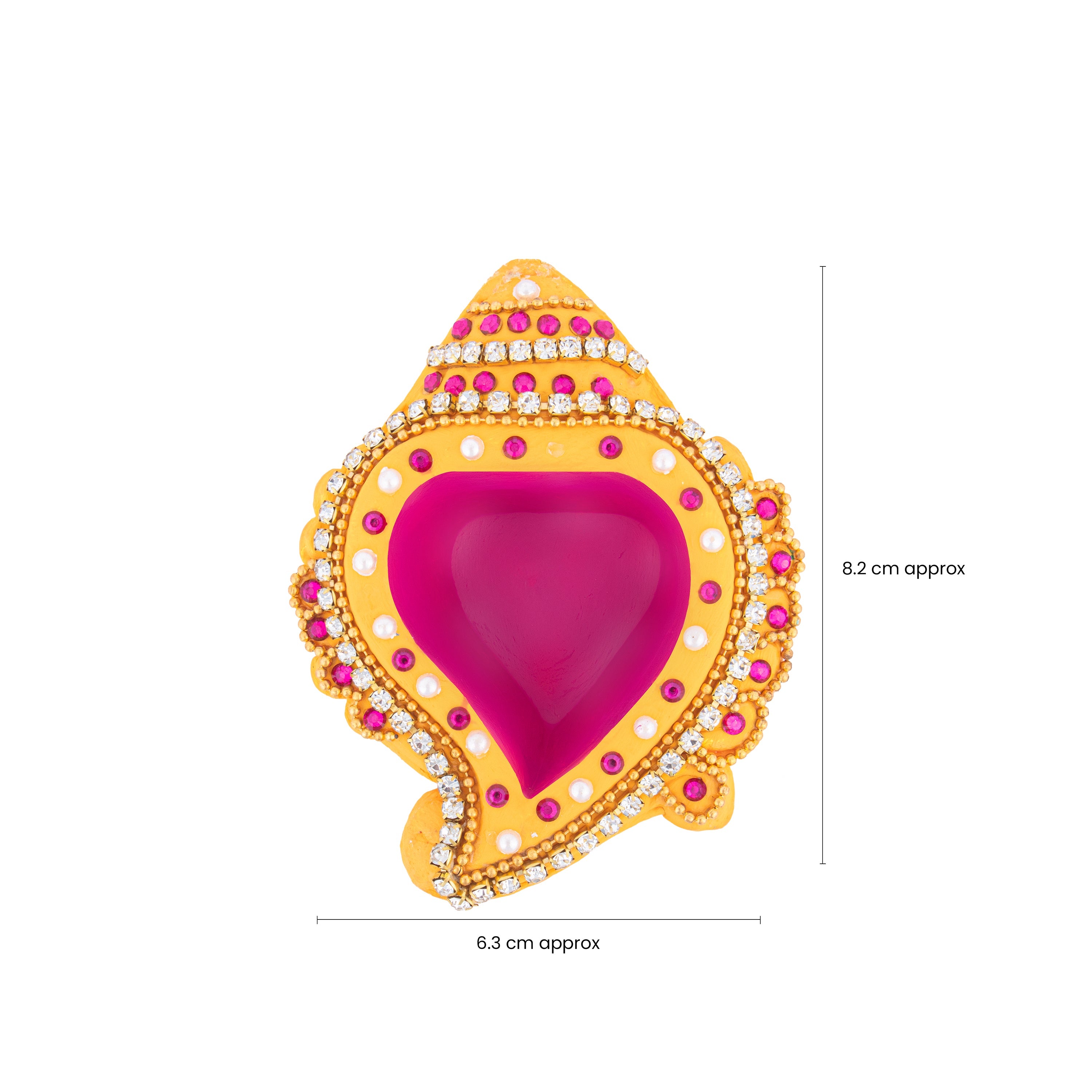 DIY Paint & Decorate Traditional Terracotta Diya 1Kit
