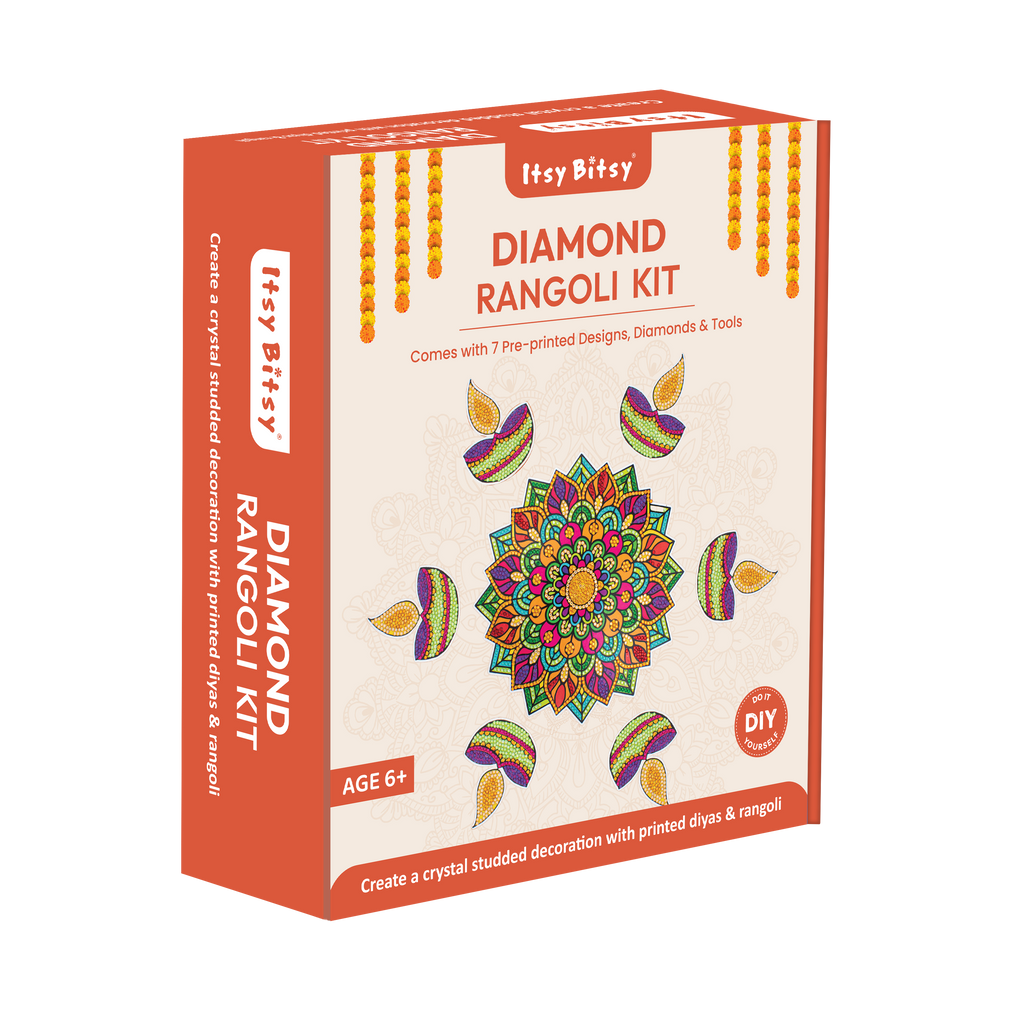 DIY Diamond Rangoli Kit Box
