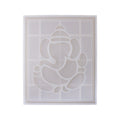 Silicone Mould Ganesha Frame L10.7 X W8.4inch 1pc