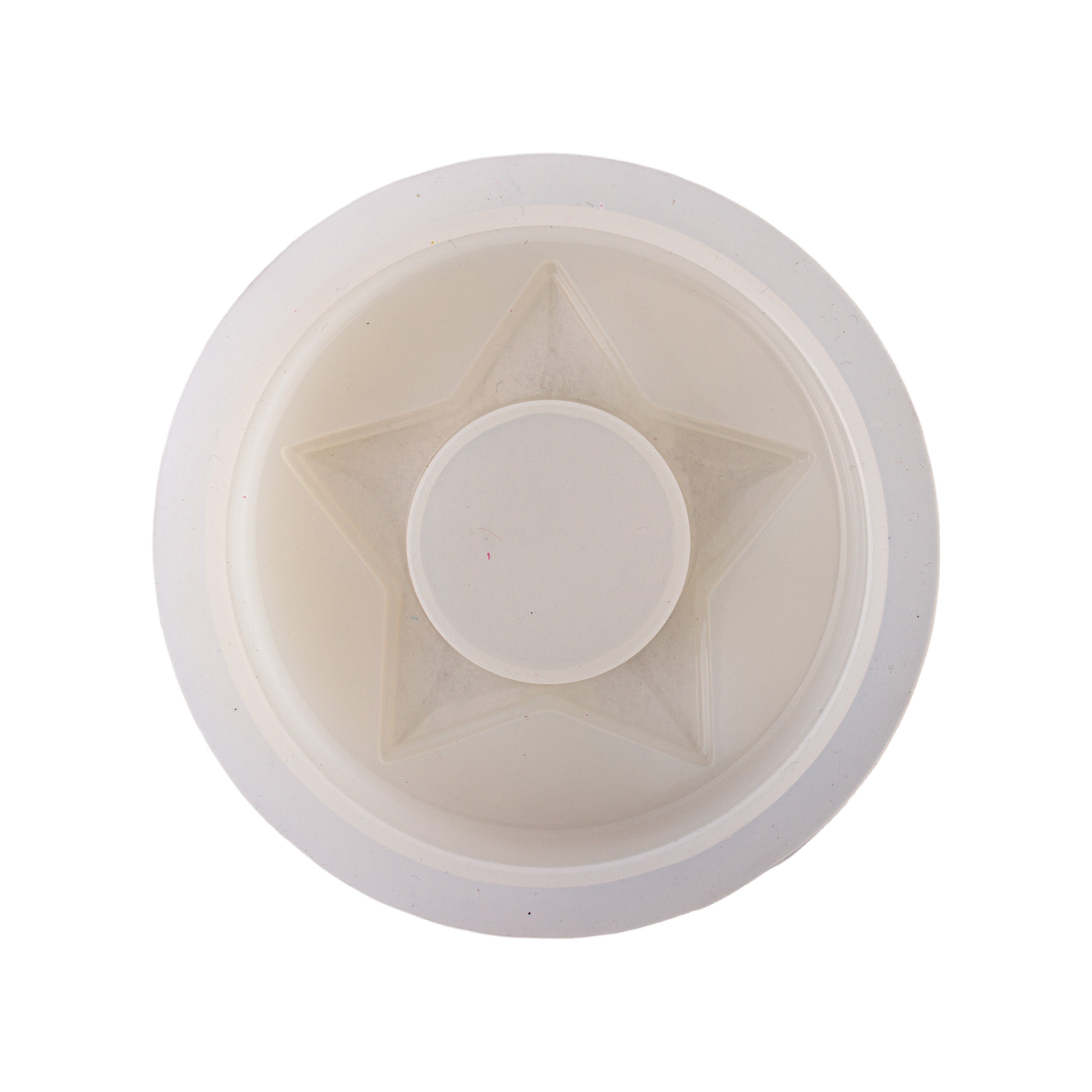 Silicone Mould Tea Light Holder Star 8.9cm Dia 1pc
