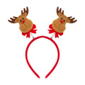 Christmas Reindeer Hairband Red 1pc