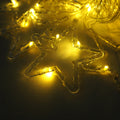 Christmas Light Up Tree with Star Warm Light 10pc 3mt