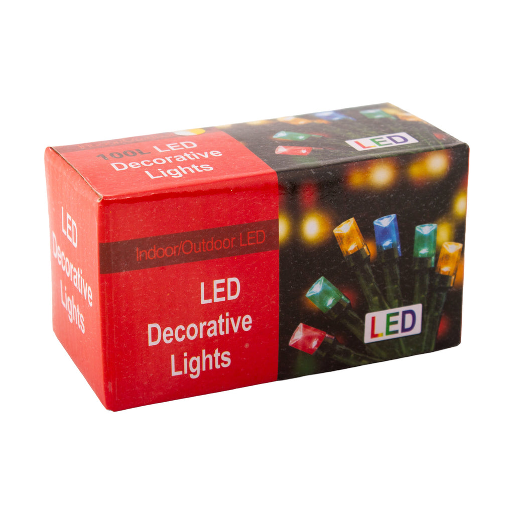 LED Light Up 8 mode Multicolour 100pc 8mt
