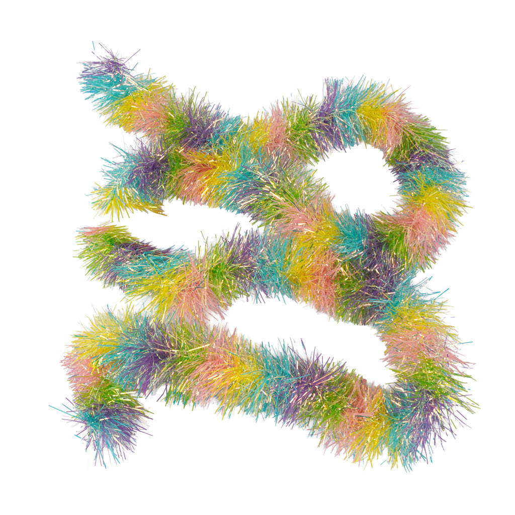 Tinsel Holographic Multicolour 9cm X 2Mtr 1pc