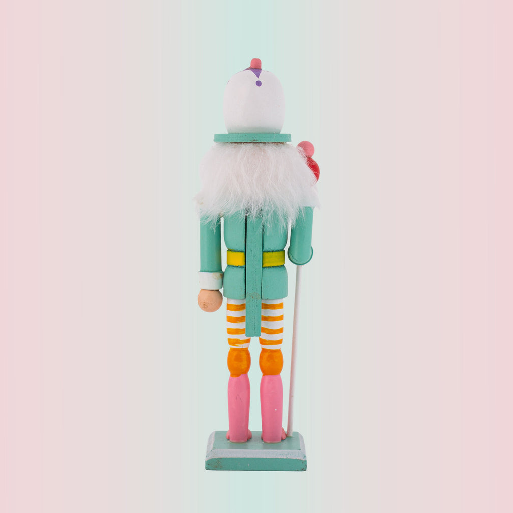 Nutcracker Soldier Ornament Pastel Teal 7inch X 2inch 1pc Box