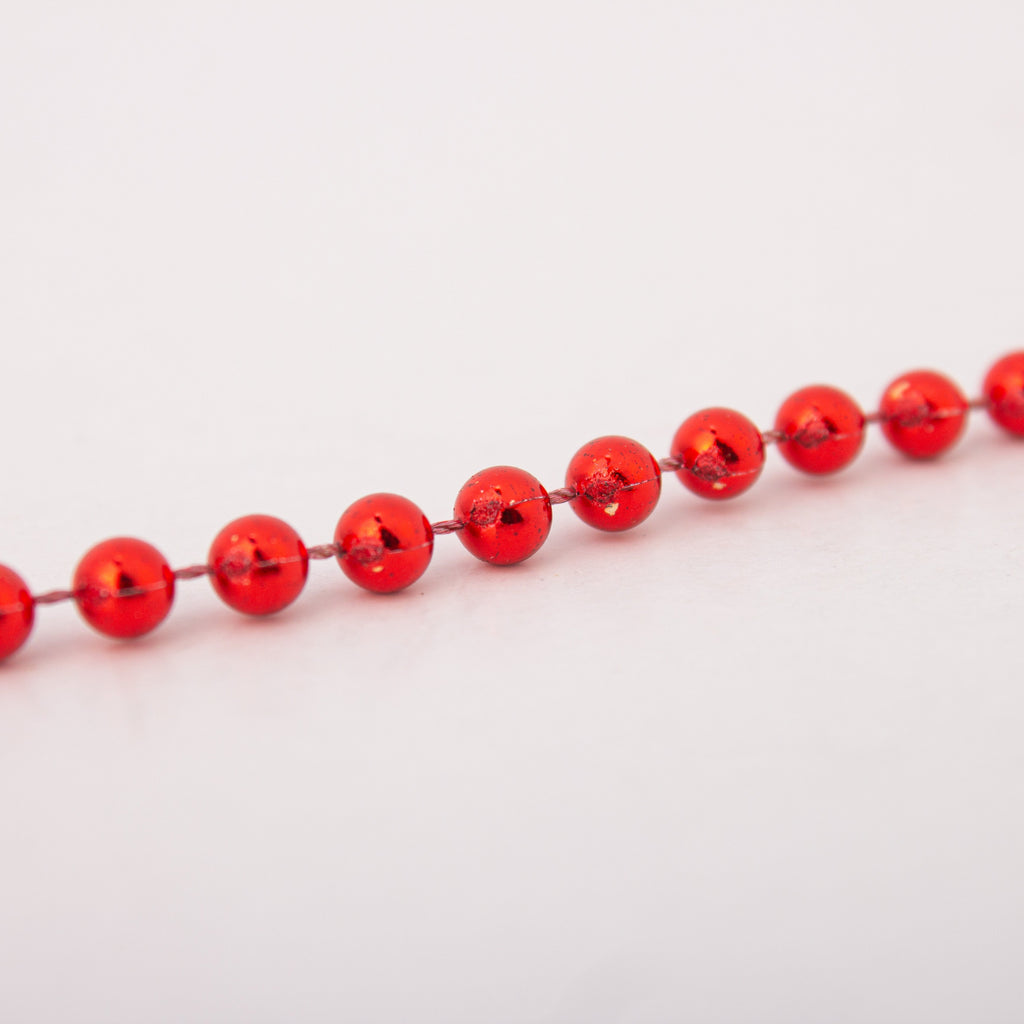 Christmas Ball Chain Red 4mm X 3mtr 1pc