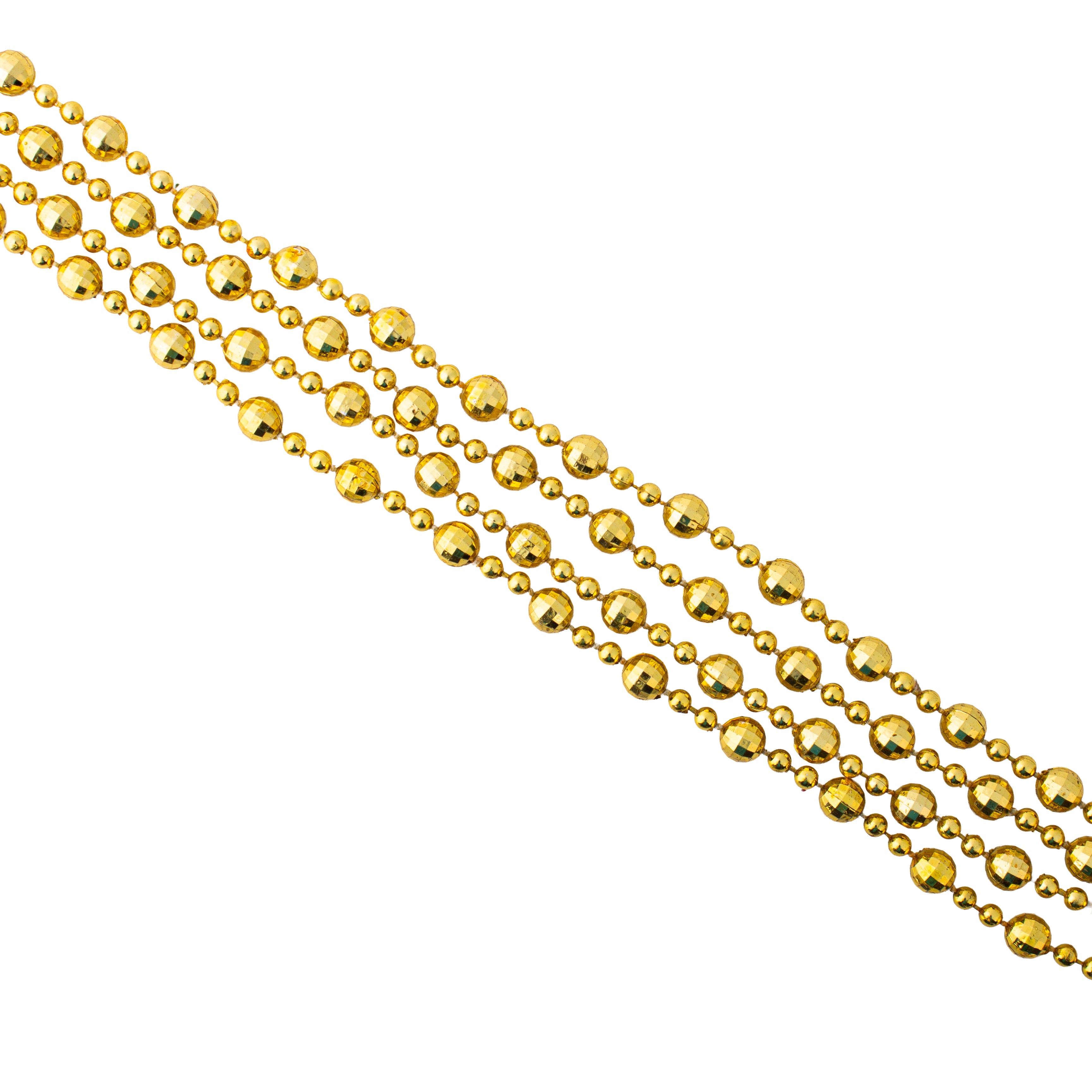Christmas Bead Garland Gold 10mm 3Mtr Box