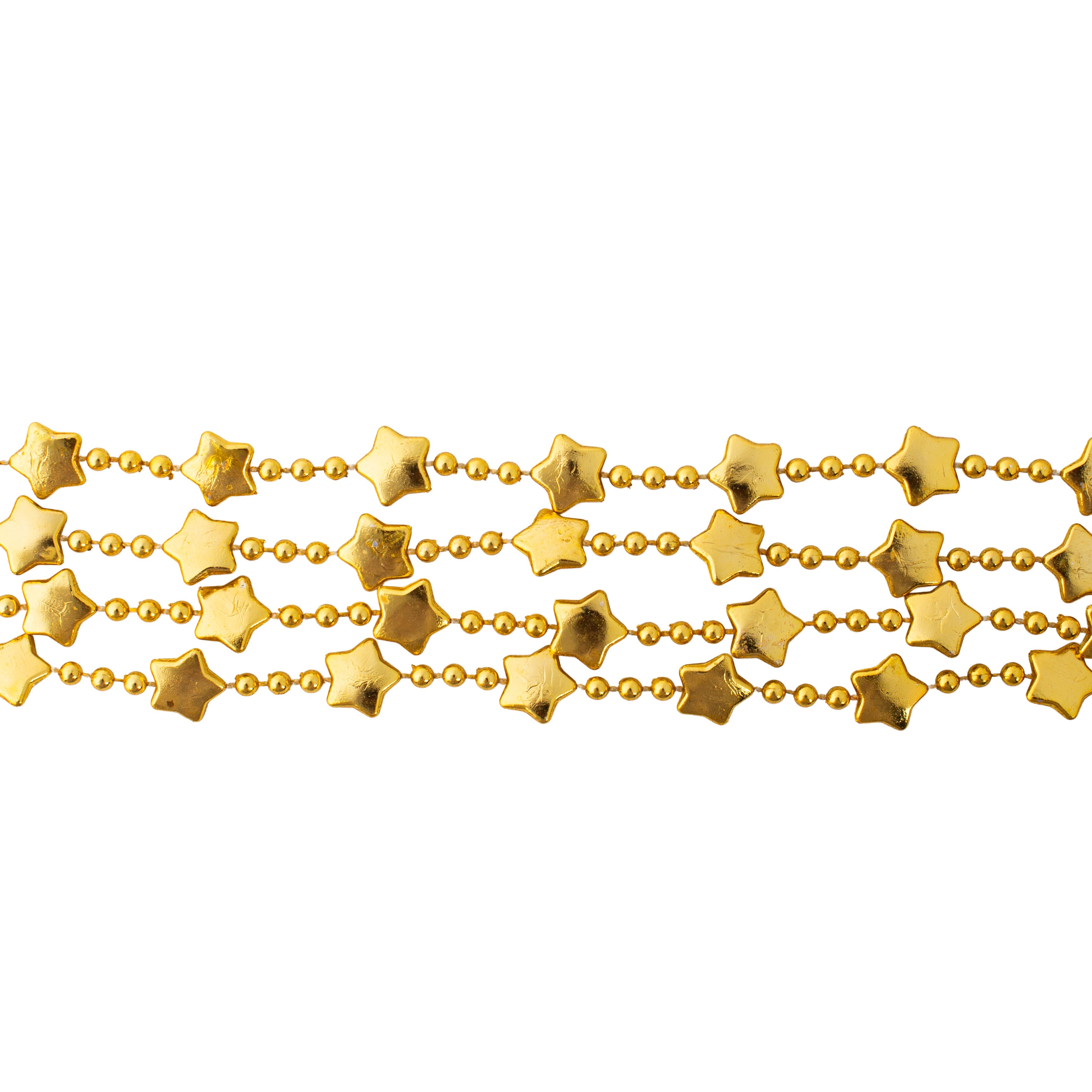 Christmas Star Garland Gold 1.2mm 3Mtr Box
