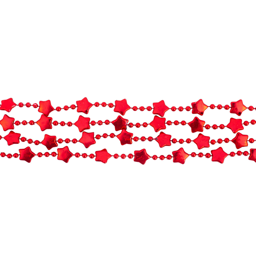 Christmas Star Garland Red 1.2mm 3Mtr Box