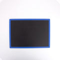 Double Side Black Board Slate Plain & Number Grid Blue 18 X 25cm 1pc