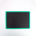 Double Side Black Board Slate Plain & Number Grid Green 18 X 25cm 1pc