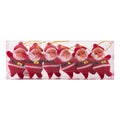 Christmas Decoration Hanging Santa Claus 3inch 6pc of Set 1Pack