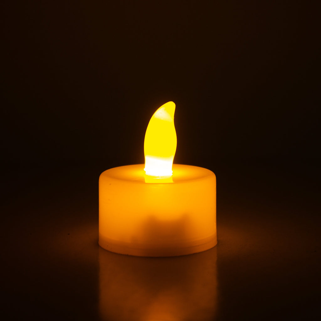 LED Tea Candle Warm Yellow Light 4.5cm 1pc