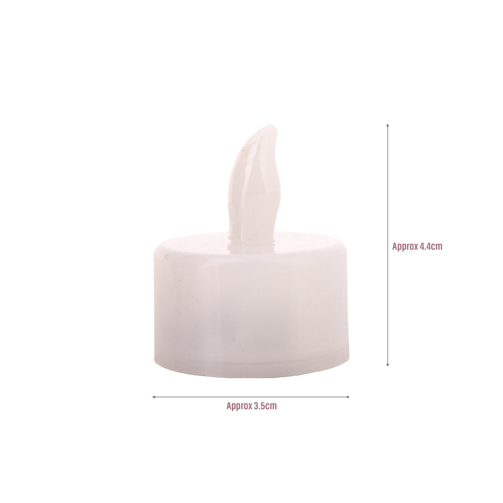 LED Tea Candle Warm Yellow Light 4.5cm 1pc