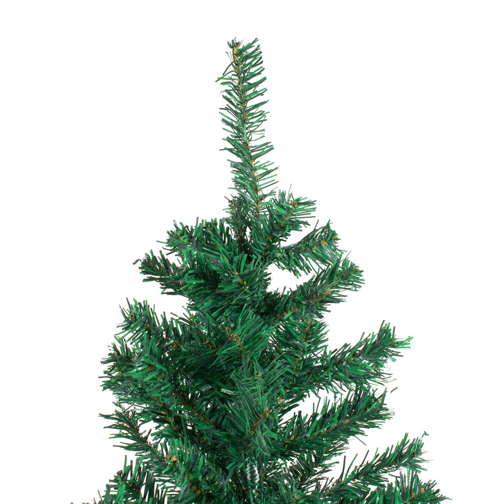 5 Feet - Christmas Festive Tree with Metal Stand 280 Branches (150cm) 1pc  (Ornaments Combo)
