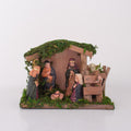 Christmas Wooden Crib Nativity scene with figurines Sheep 15 X 10.5cm 6pcs1 Box