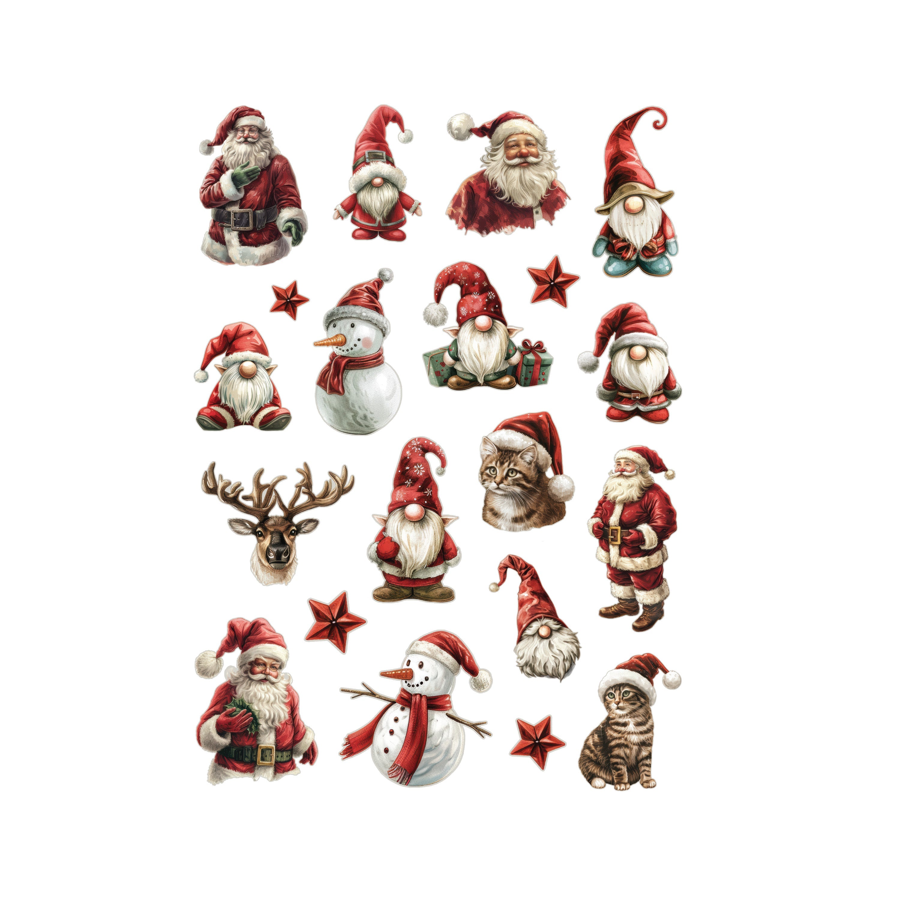 Christmas Sticker Book Magical Christmas Approx 18.1 x 12.4cm 6 sheets 1Book