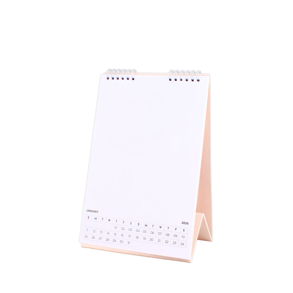 Artist's Desk Calendar 2026 Paint Sketch Draw 6.7 X 10inch 12 Sheets 1pc