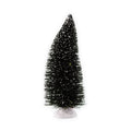 Flocked Bristle Tree with White Base Pine Tree With Snow 14cm 1pc