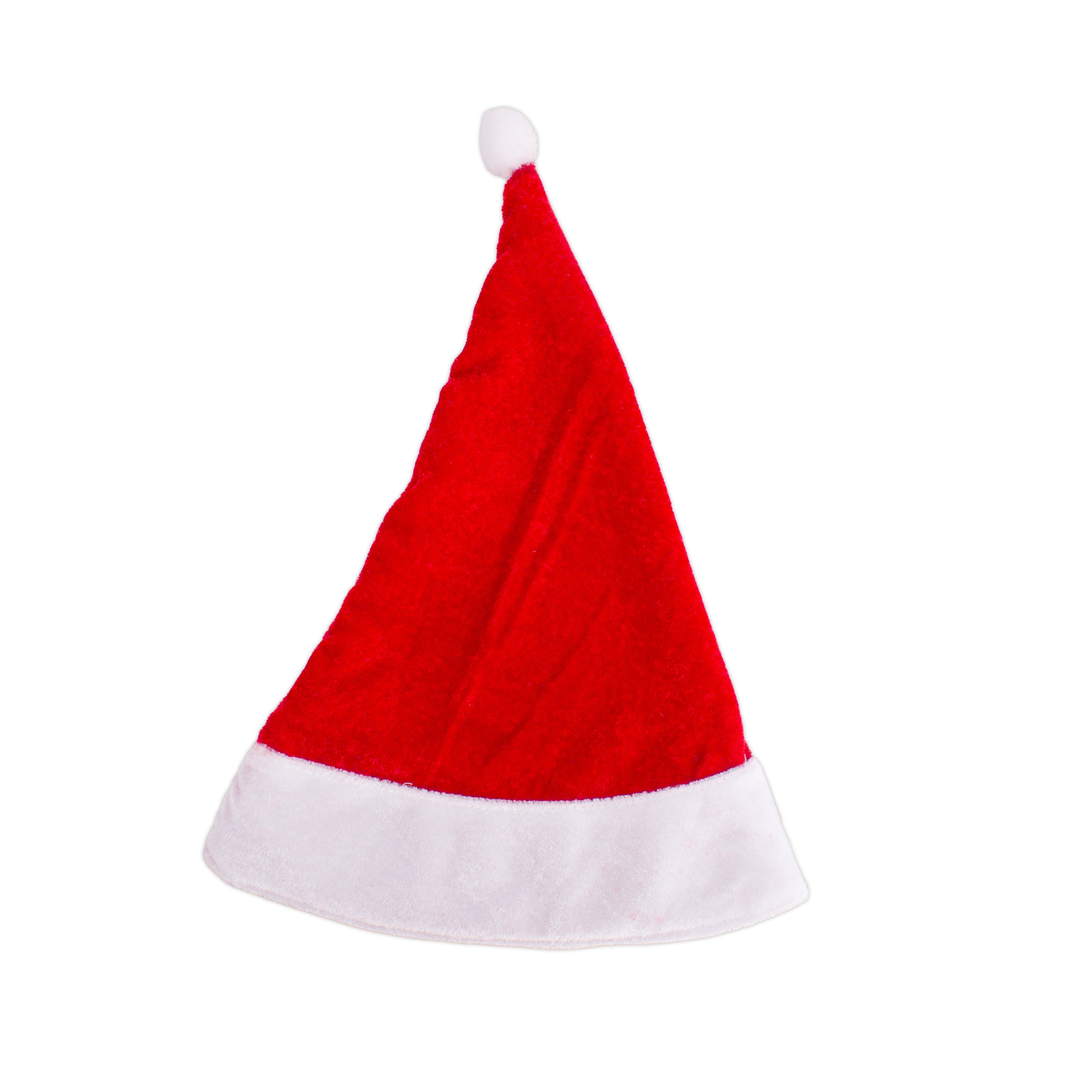 Christmas Santa Cap Satin Small 10 x 12inch 1pc