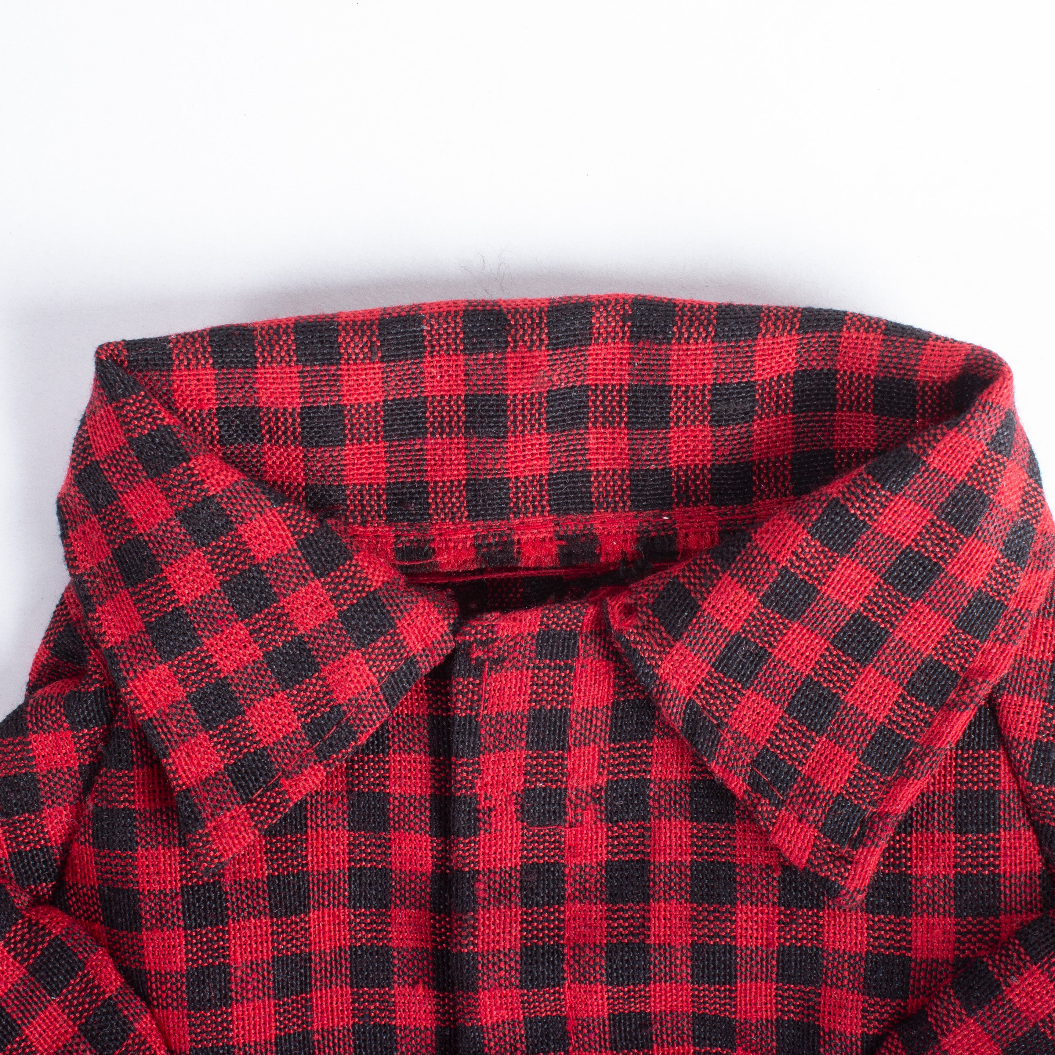 Cotton Dog Shirt Black & Red Gingham Medium 8 To 15kg 1pc