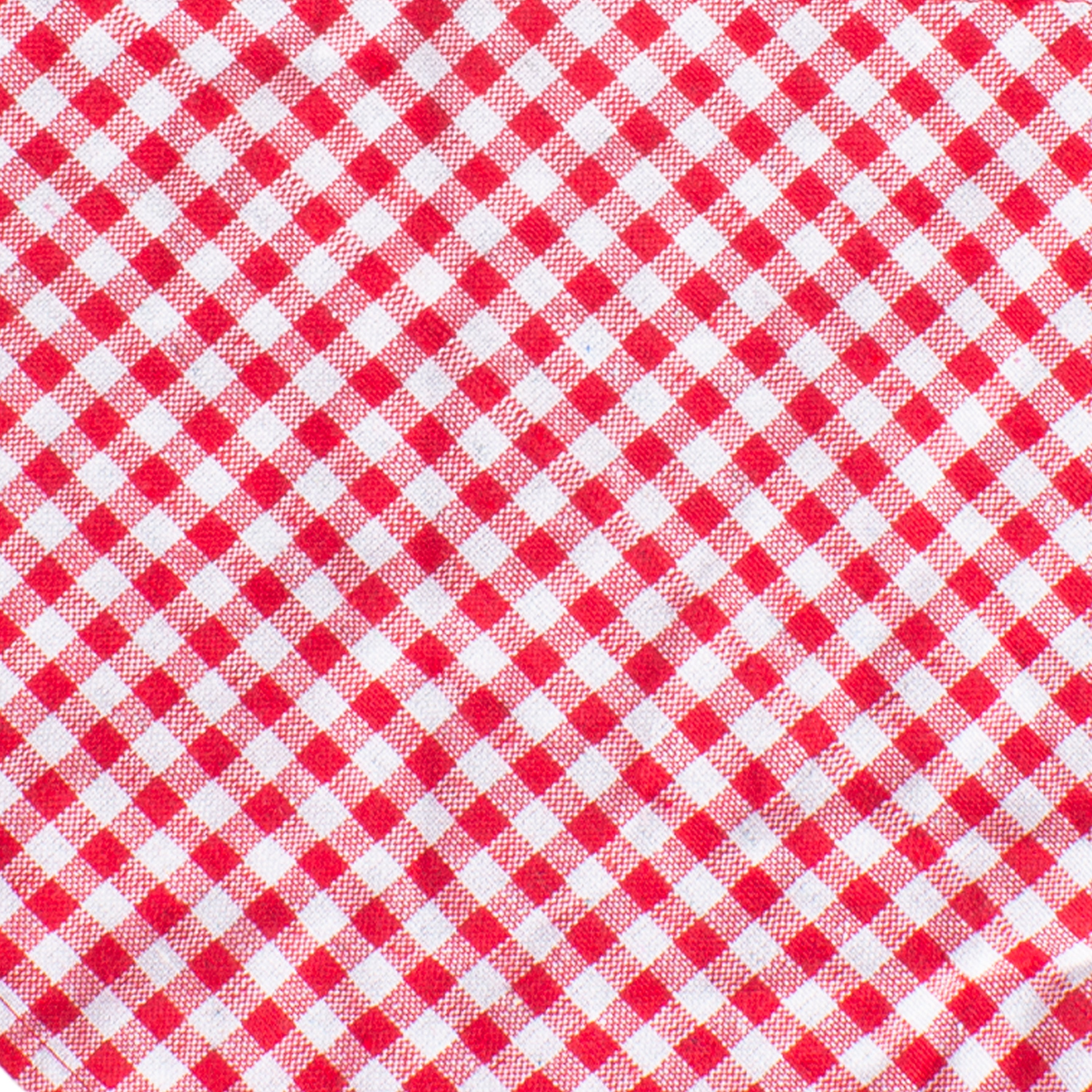 Pet Bandana Red & White Gingham 65cm 1pc