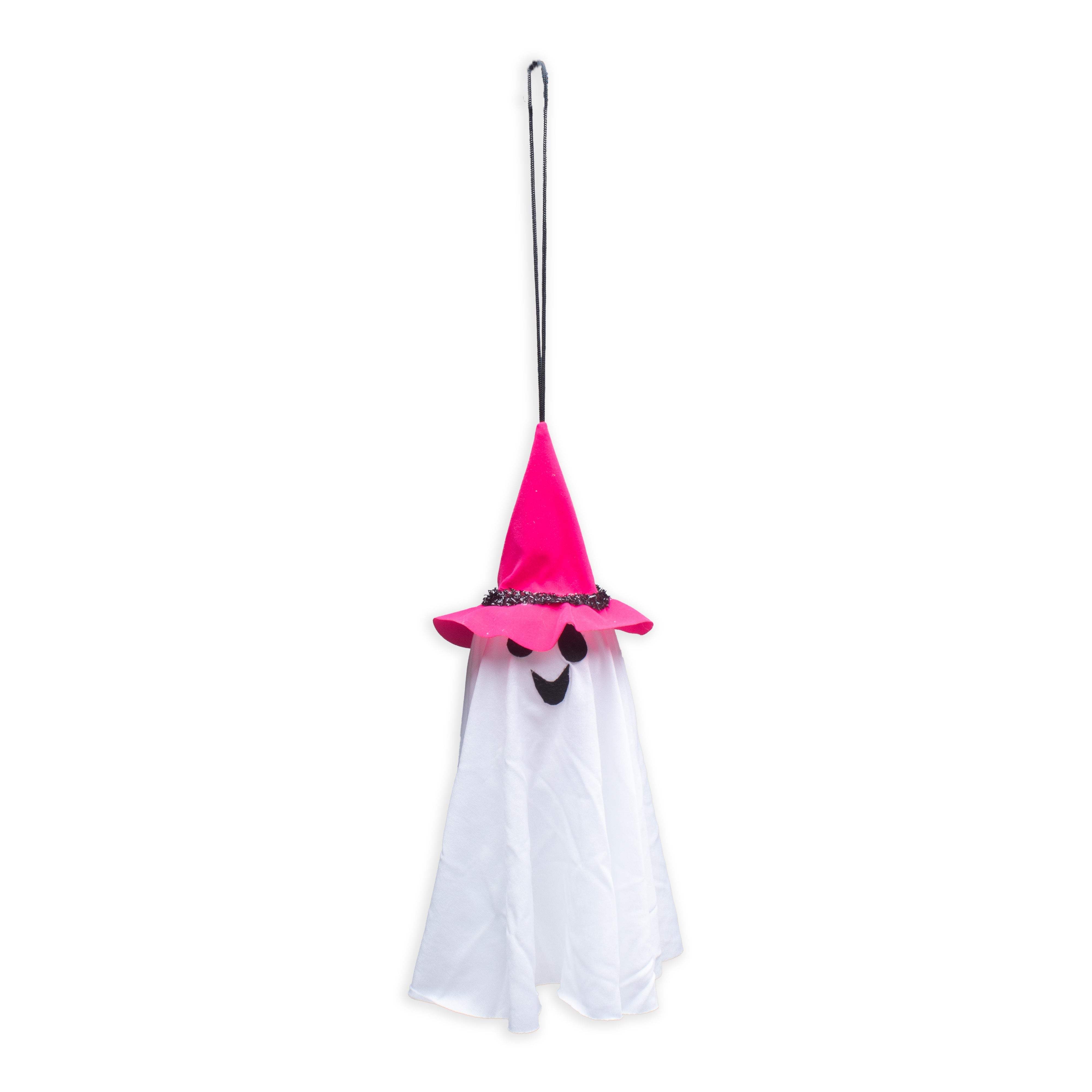 Halloween Hanging Ghost With 5pcs Warm Light 13inch 1pc