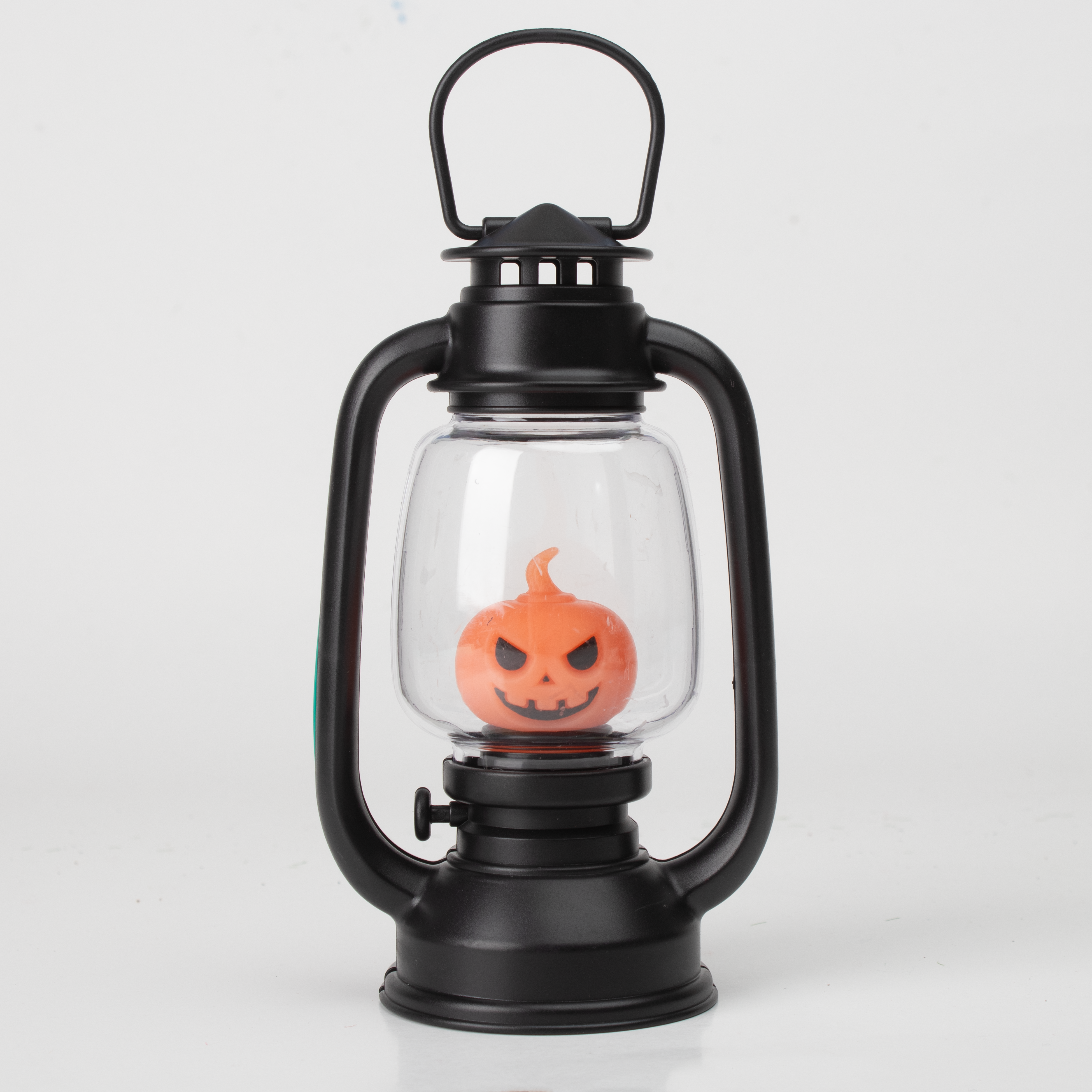 Halloween Scary pumpkin Lantern 17.8cm 1pc IB